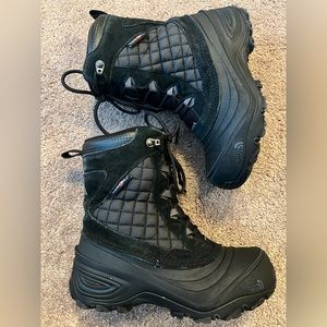 The North Face Snow Waterproof Boots, Used size youth 3